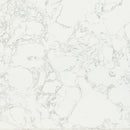 Zayn - Dining Table - White Natrual Marble Top & White