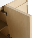 Freestanding Bathroom Vanity With Resin Sink & Soft Close Cabinet Doors