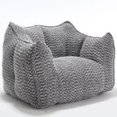 Comfortable Chenille Sofa Chairs With Highly Resilient Foam For Living Rooms And Bedrooms