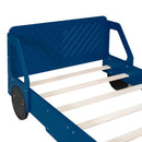Car Shaped Platform Bed With Wheels