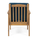 Casa - Acacia Club Chair Coastal Classic Outdoor Seating, Waterproof Fabric