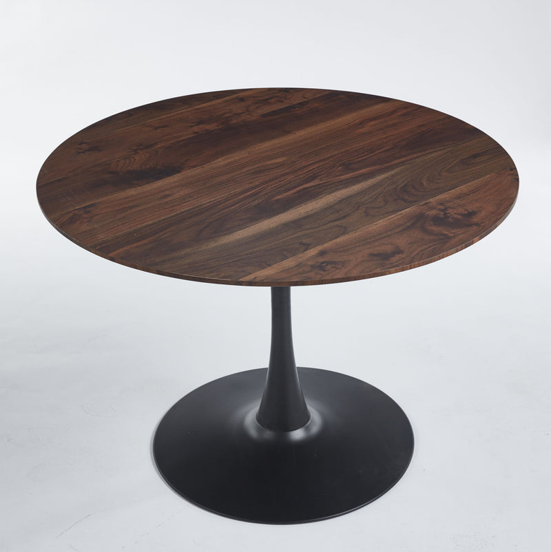 Tulip Table Mid-Century Dining Table With Round MDF Table Top, Pedestal Dining Table, End Table Leisure Coffee Table