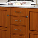 Create-A-Cart - Kitchen Cart - Pepper Granite Top