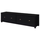 Jupiter - 3 Piece Entertainment Center TV Stand - Black