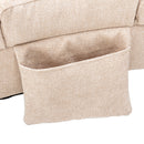 Massage Chaise Lounge Indoor With Remote Control, Ergonomic Electric Massage Lounger