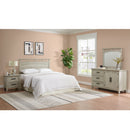 Matias - Bedroom Set With Queen/Full Headboard, Dresser, Mirror & Nightstand