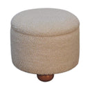Storage Footstool - Cream