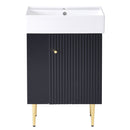 Bathroom Vanity, Combo Cabinet, Bathroom Storage Cabinet, Single Ceramic Sink