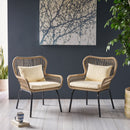Southport - Club Chair With Woven Rope And Cushions