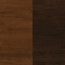 Connie - 4 Piece Counter Height Set - Chestnut And Dark Brown