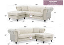 Nola - Luxurious Design Sofa Chaise