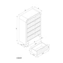 Beverly - 5 Piece Bedroom Set With Cooler