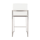 Fuji - Contemporary High Back Counter Stool, Functional Design