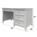 Lacey - Desk - White - Atlantic Fine Furniture Inc