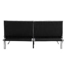 Modern Sofa Bed With Wood Frame And Stainless Legs