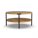 Millwork - Round Coffee Table - Light Brown