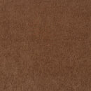 Selma - Velvet Upholstered Crescent Arm Sofa - Rust