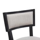 Upholstered Counter Height Bar Stools With Comfy Back (Set of 2)