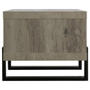 Dinard - Engineered Wood Coffee Table - Gray Driftwood - Atlantic Fine Furniture Inc