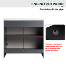 Modern Freestanding Bathroom Vanity With Soft Close Cabinet Doors