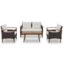 4 Piece Garden Furniture, Patio Seating Set