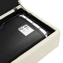 Twin Size Folding Ottoman Sleeper Bed With Mattress Convertible Guest Bed