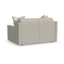 Sky - Upholstered Loveseat - Light Gray - Atlantic Fine Furniture Inc