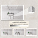 Bathroom Medicine Cabinet With Lights, LED Medicine Cabinet With Mirror, Lighted Medicine Cabinet With Defogger