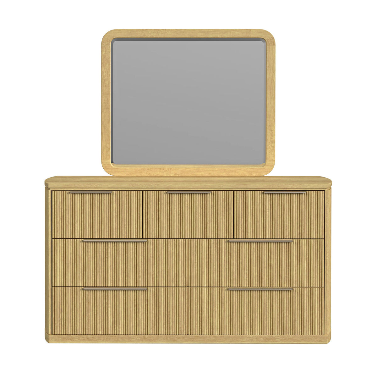 Sylvie 7-Drawer Dresser in Dark Brown by Elements International, view 5