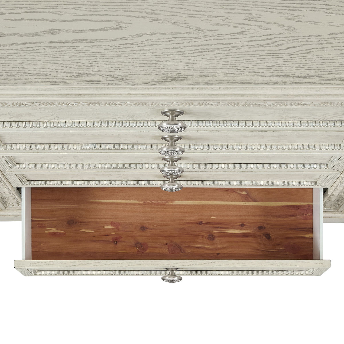 Romilly Storage Bedroom Set in White by Elements International, view 2