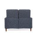 Manville - Contemporary Tufted Loveseat Pushback Recliner