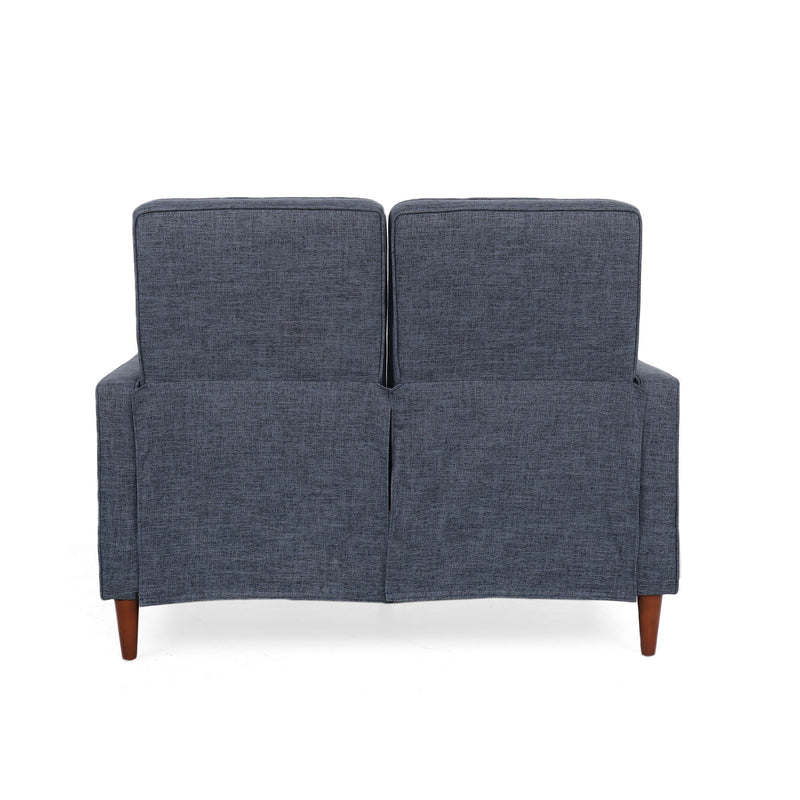 Manville - Contemporary Tufted Loveseat Pushback Recliner