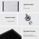 Granite Composite Double Bowl Undermount Kitchen Sink