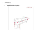 Carlson - Ottoman Bench, Mid Century Design