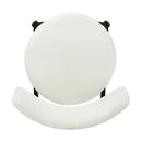 Mid Century Modern Counter Stools, Fabric Upholstered Chairs