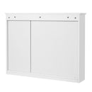 Modern Wall-Mounted Medicine Cabinet With Mirror, Adjustable Shelf