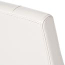 Carter - 5 Tuft Dining Chair With Button Tufted Backrest And Espresso Legs - Ivory