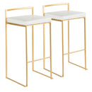 Fuji - Contemporary / Glam & Quality Construction Barstool