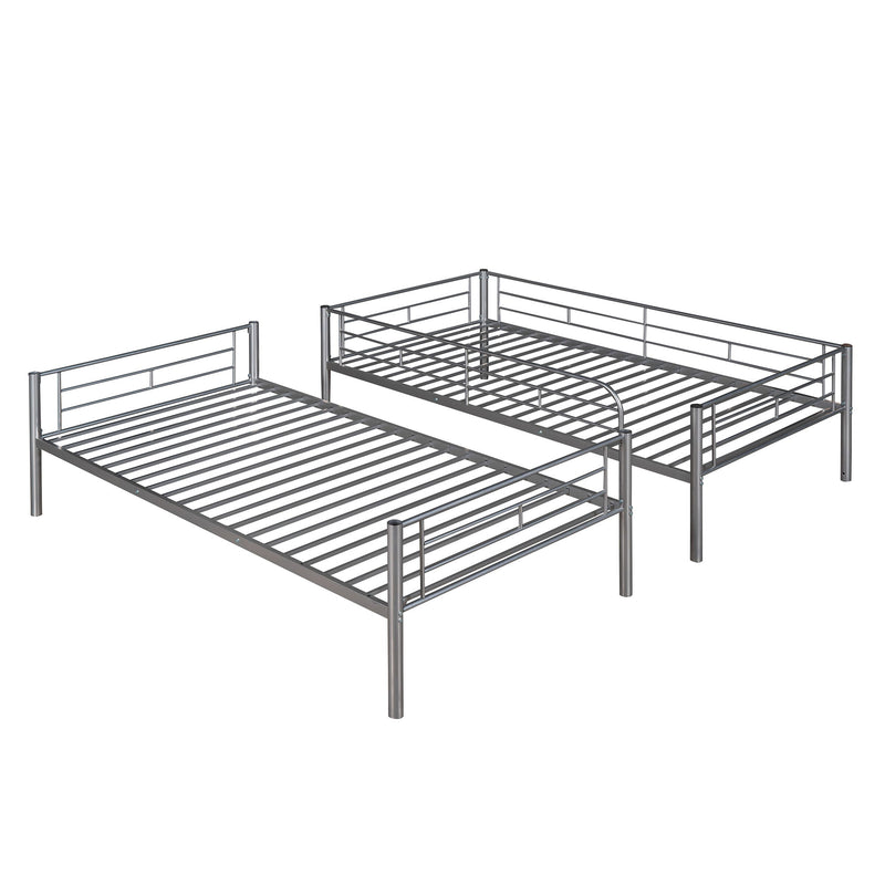 Twin Over Twin Metal Bunk Bed