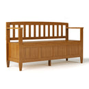 Brooklyn - Handcrafted Entryway Storage Bench