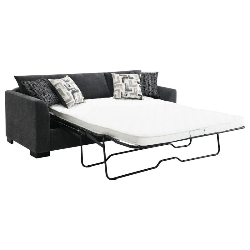 Storey - Upholstered Sleeper Sectional Chaise Sofa