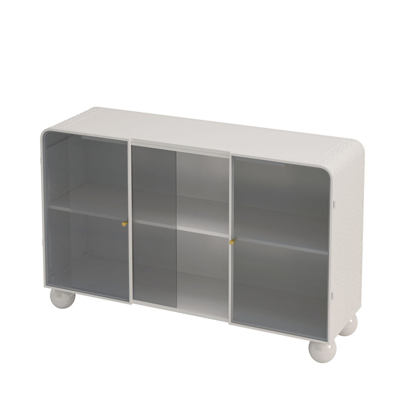 Storage Cabinet For Kitchen, Living Room - White