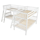 L Shaped Bunk Bed With Ladder