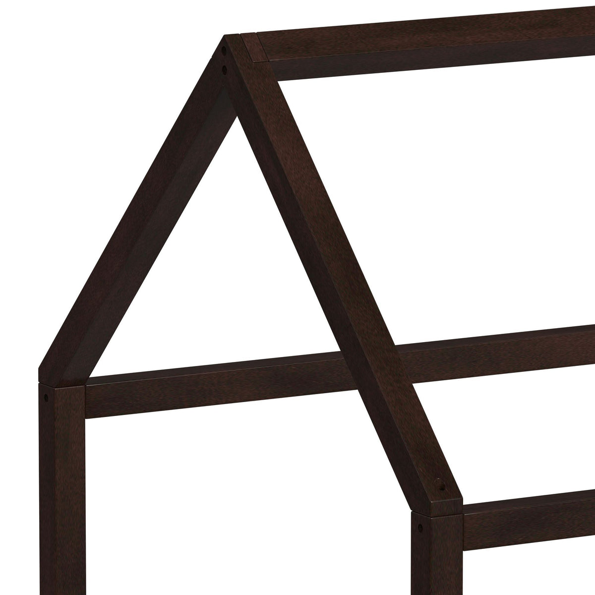 Sami Montessori Bed in Dark Brown by Elements International, view 7