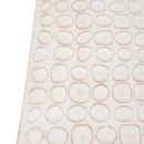 Chic Modern Mgo Cube Side Table With Fluted Design - Antique Brown