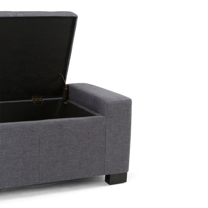 Laredo - Contemporary Large Storage Ottoman