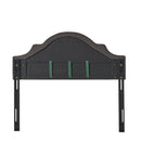 Lenne - Fabric Queen / Full Headboard - Gray