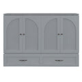 Murphy Bed With Large Drawers