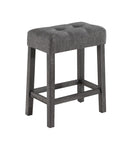 Oriana - 4 Piece Counter Height Pub Table Set With Tufted Stools
