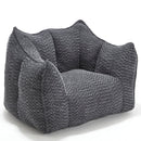 Comfortable Chenille Sofa Chairs With Highly Resilient Foam For Living Rooms And Bedrooms
